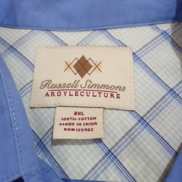 RUSSELL SIMMONS  Shirt  men's Plus - Picture 3 of 8